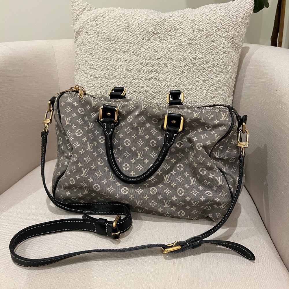 Louis Vuitton Mini Lin Bandouliere Speedy 30